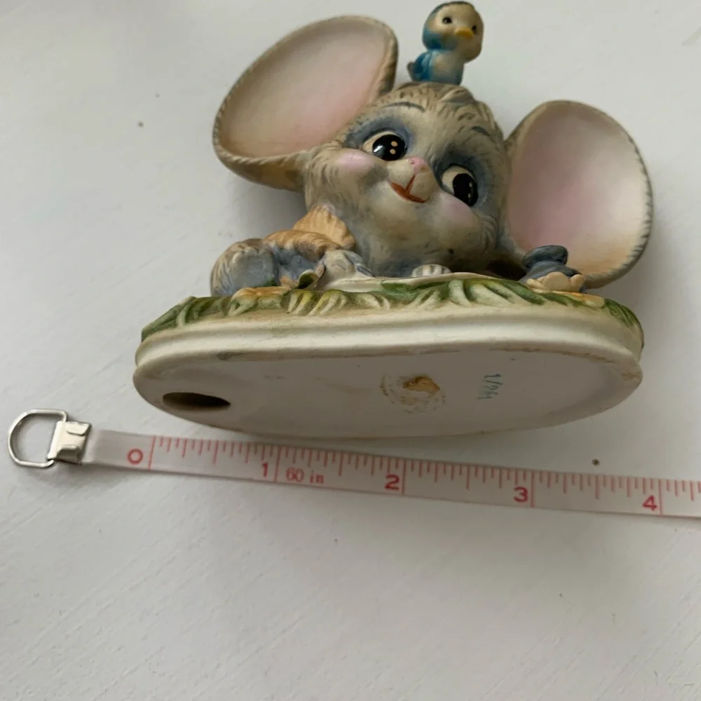 Vintage Mouse Figurine